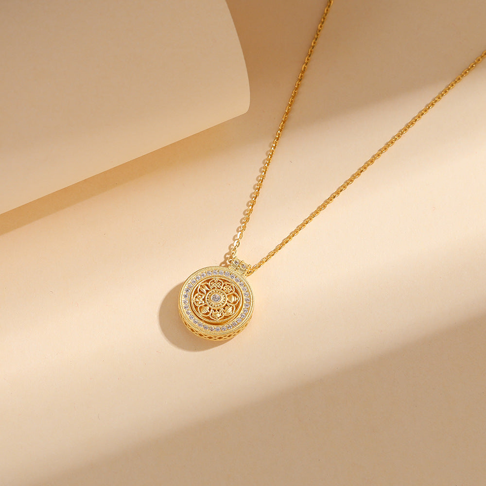 Collana bussola otto tesori