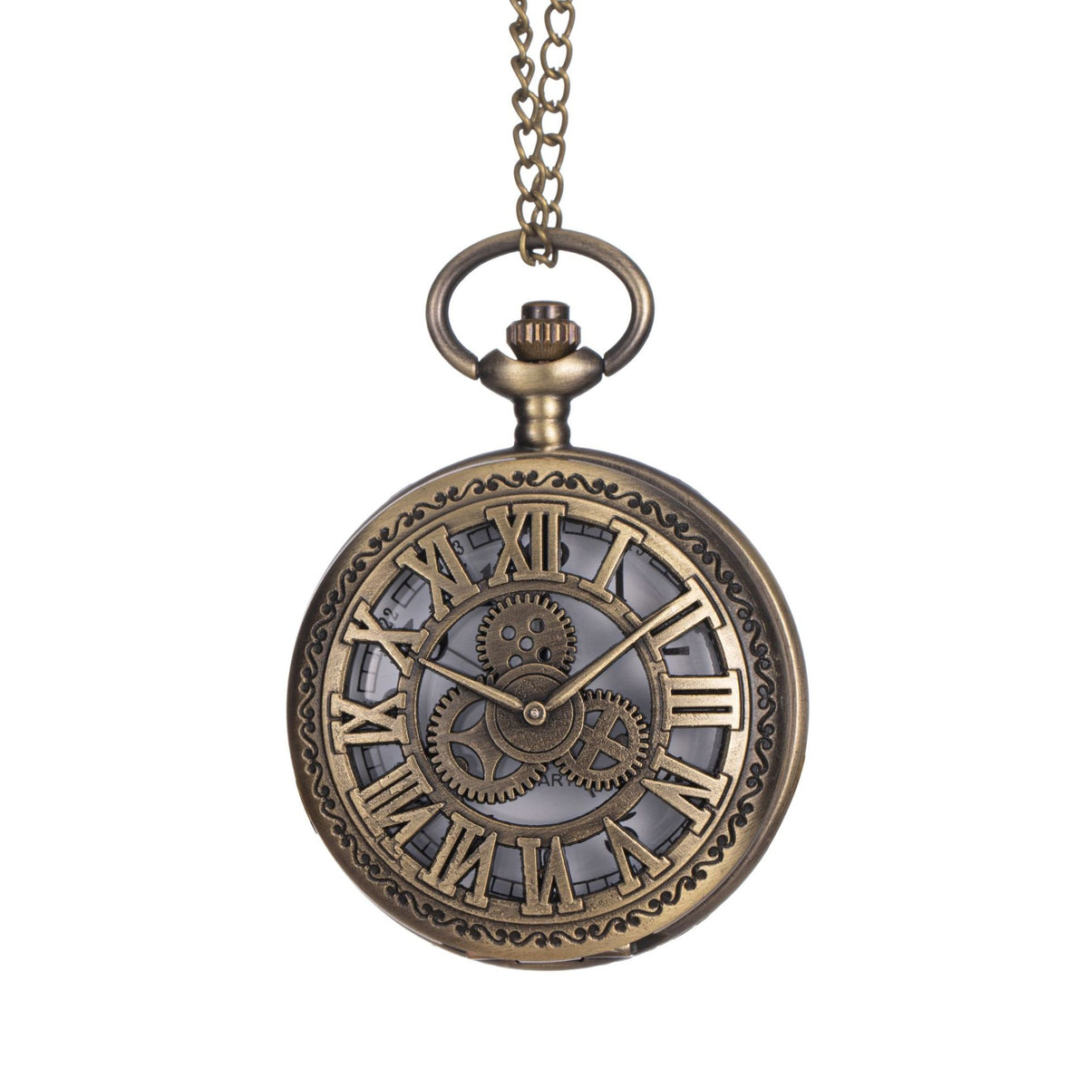 Orologio da tasca bronzo traforato