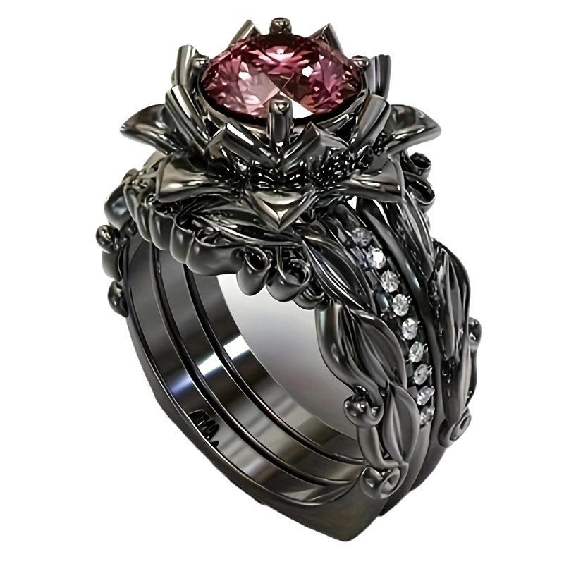 Anello Rosa Zircone