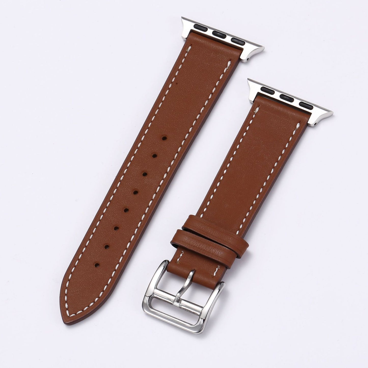 Orologio in pelle con motivo ago