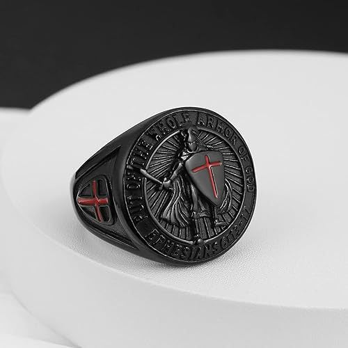 Anello croce templare