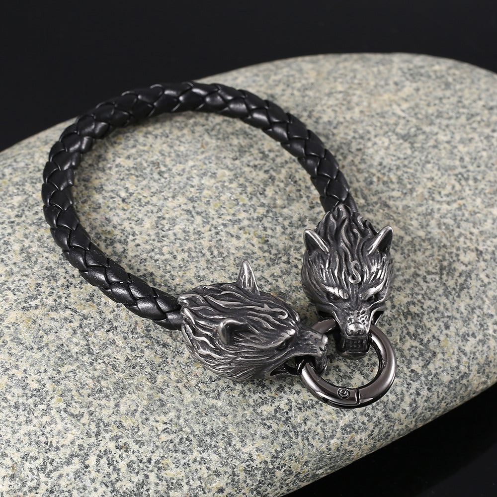 Bracciale Lupo Nordico Odino