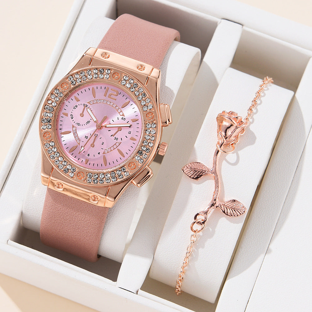 Orologio diamanti stile coreano
