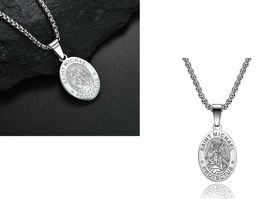Collana angelo nero