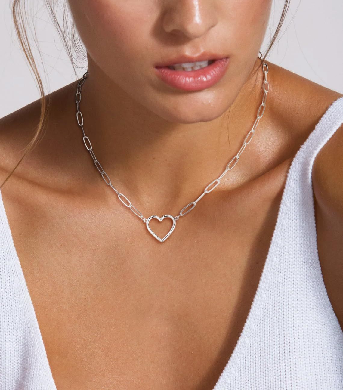 Collana cuore da donna