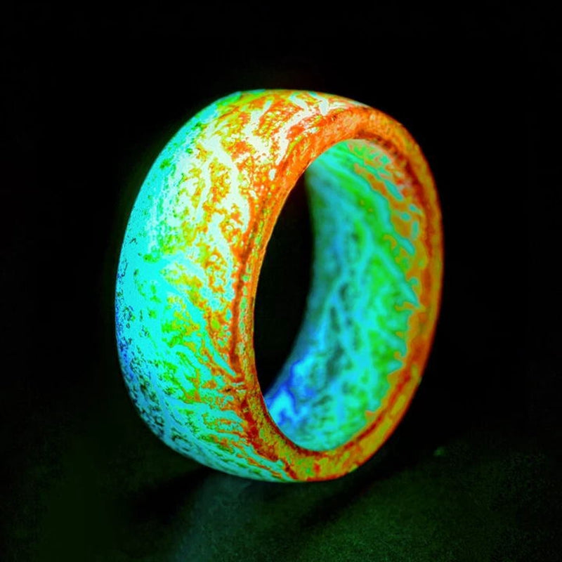 Anello resina luminoso