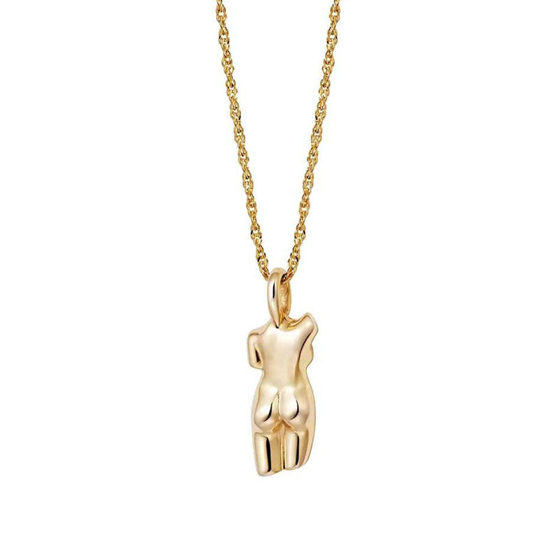 Collana viso astratto
