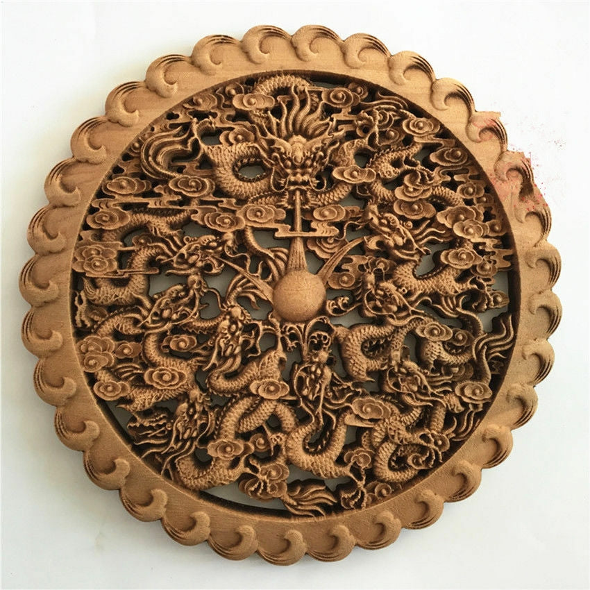 Ciondolo Legno Intagliato