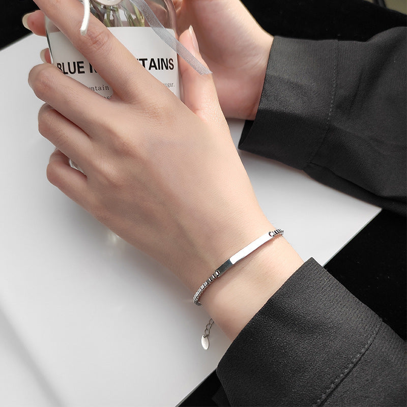 Bracciale amicizia argento