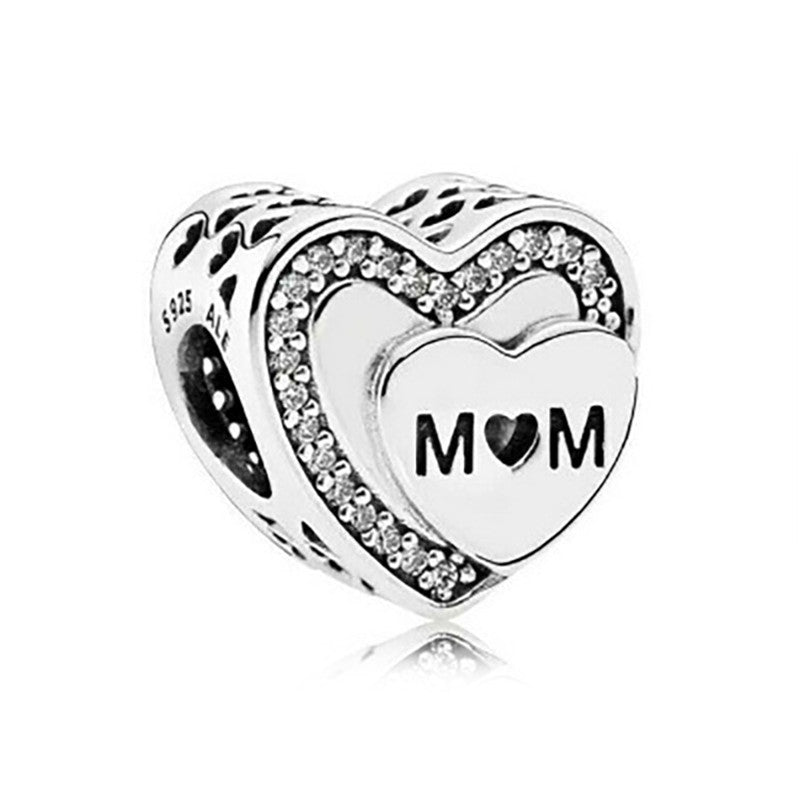 Charm cuore rosa