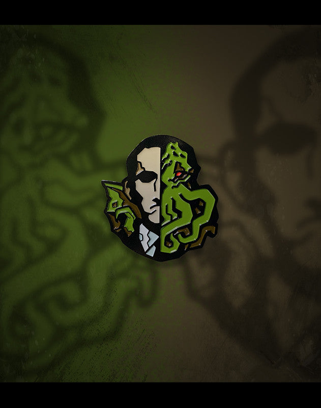 Spilla in metallo Cthulhu
