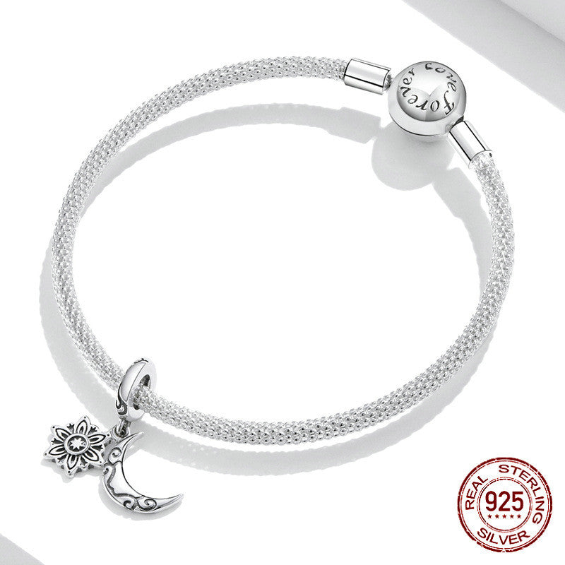Bracciale luna e loto