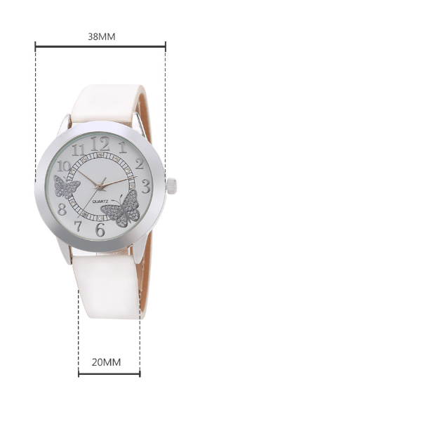 Orologio da ragazza impermeabile al quarzo