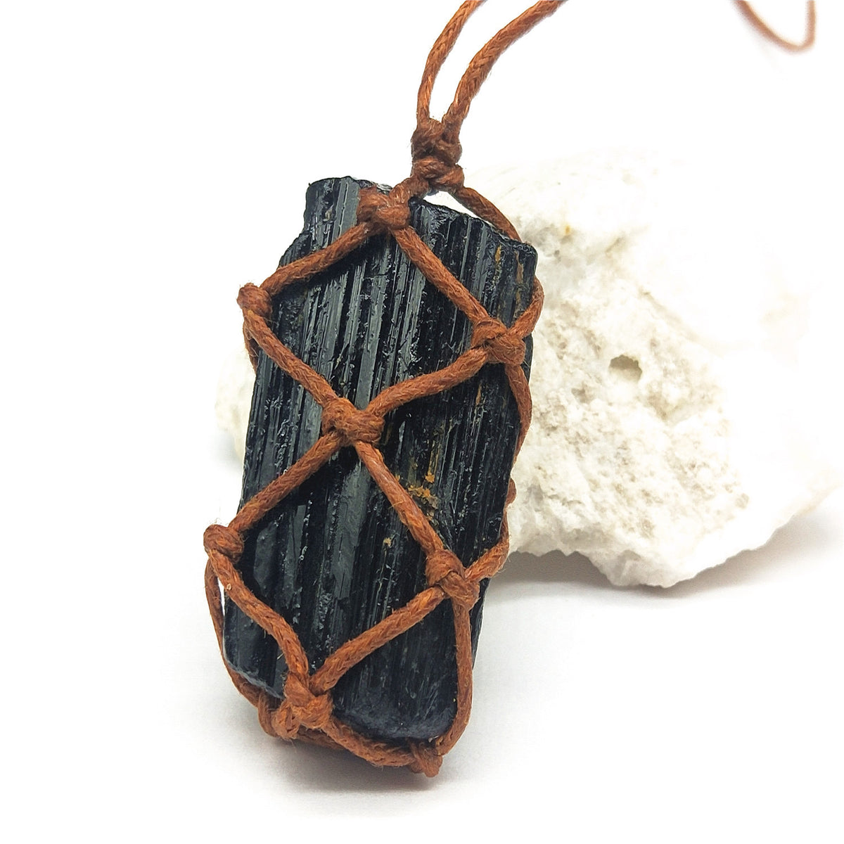 Collana tormalina nera