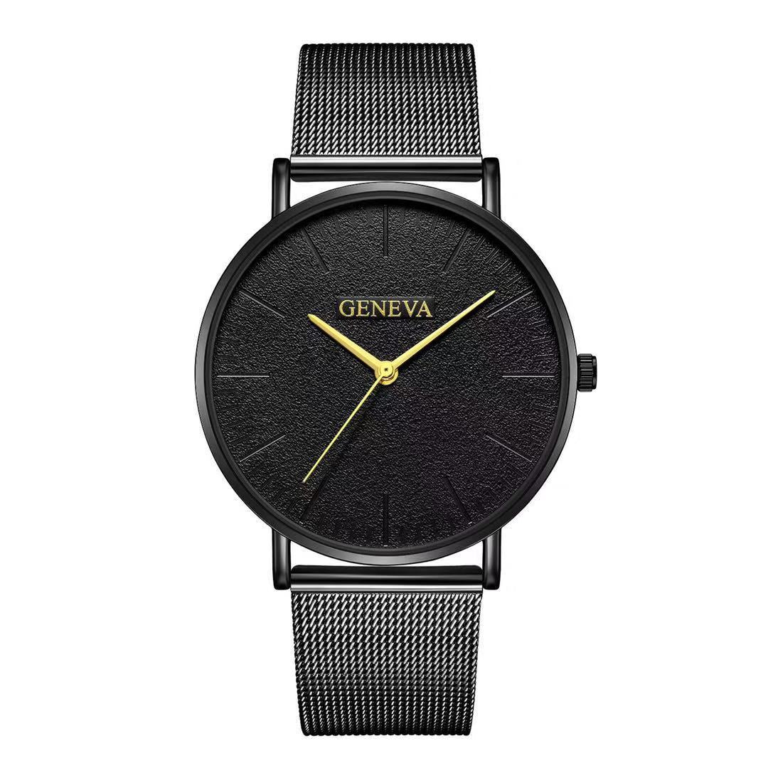 Orologio cinturino mesh acciaio da uomo