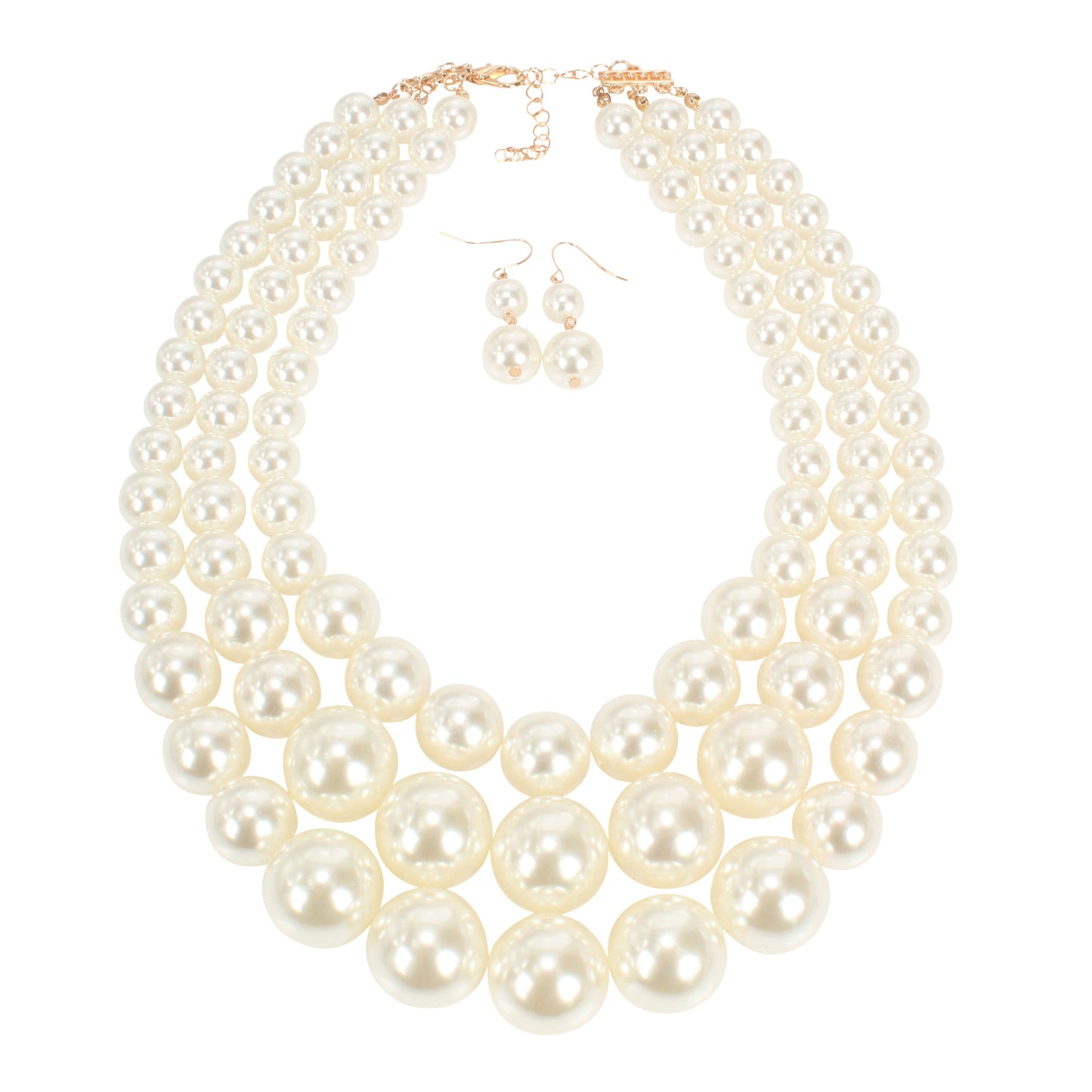 Collana perle multistrato