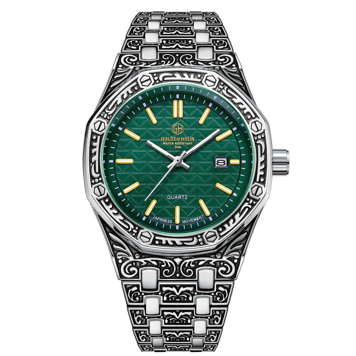 Orologio meccanico nero