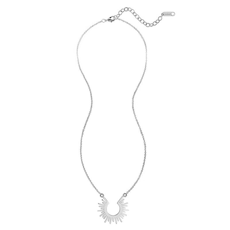 Collana girasole semicircolo