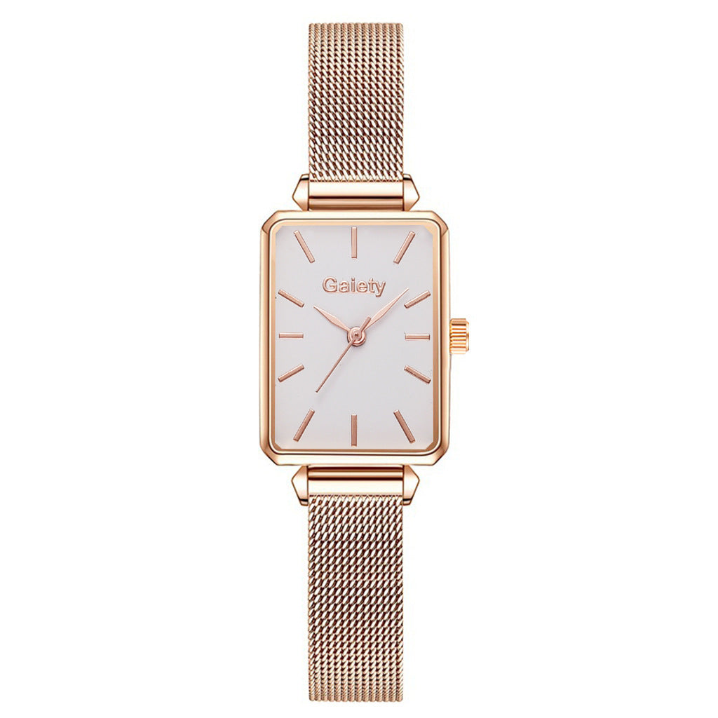 Orologio donna maglia lega