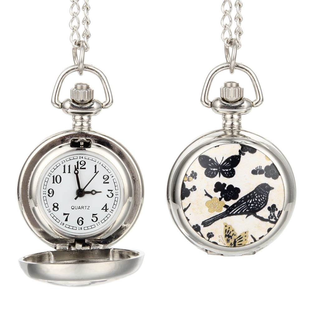 Orologio tasca smaltato