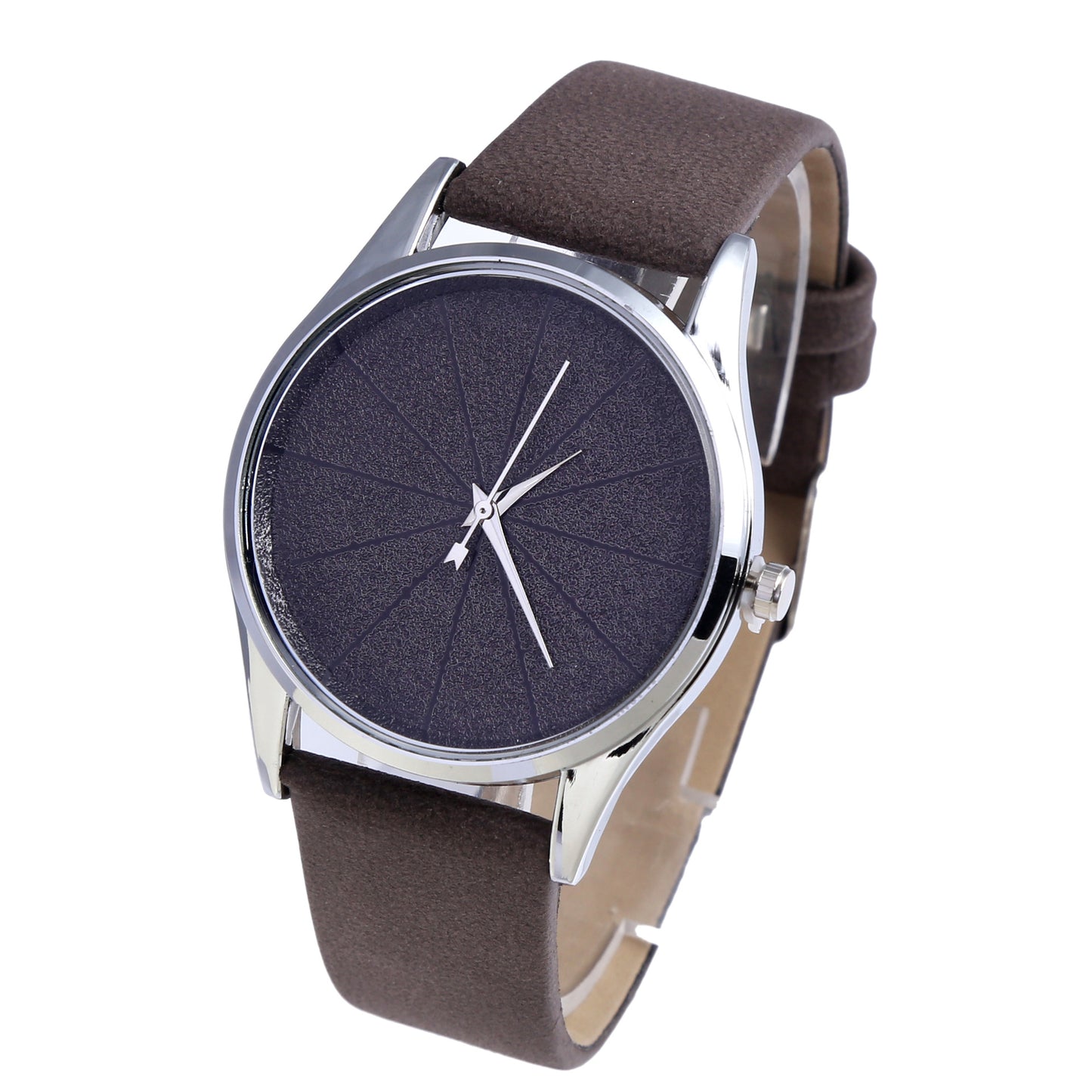 Orologio pelle quarzo uomo