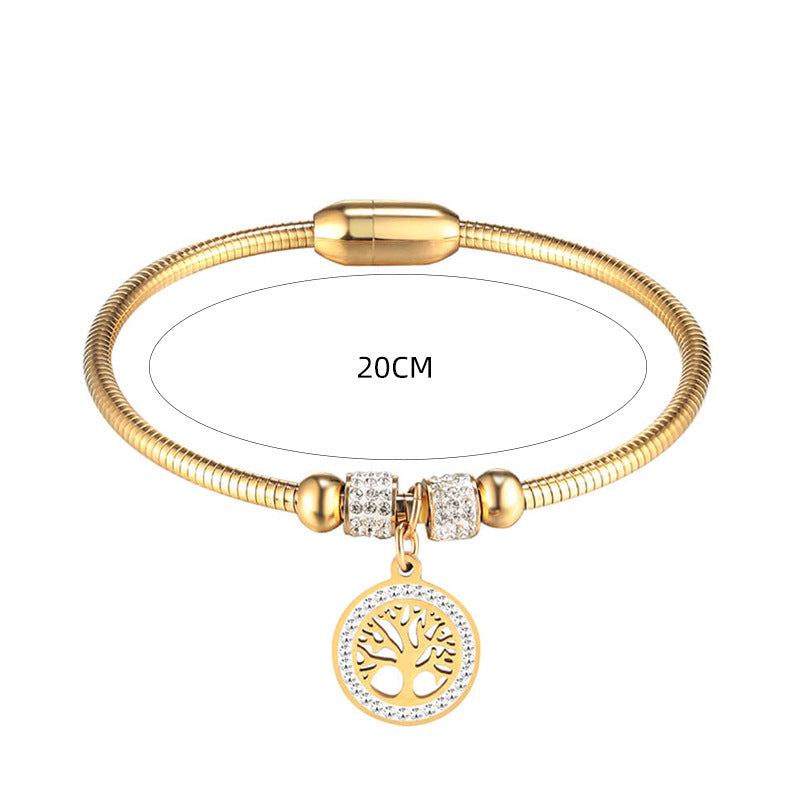 Bracciale titanio magnetico