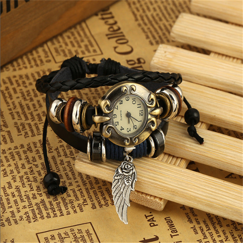 Orologio vintage pelle braccialetto
