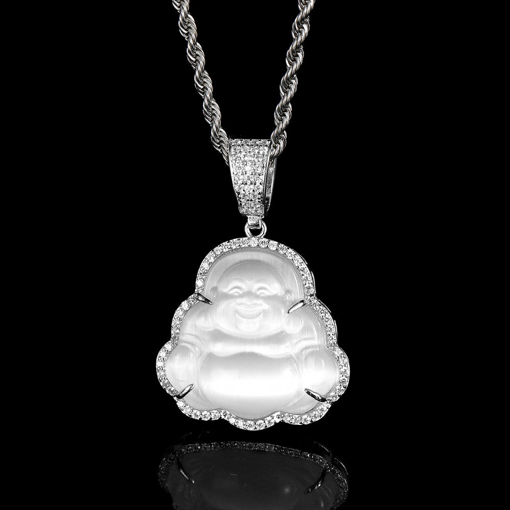 Collana Buddha con opale