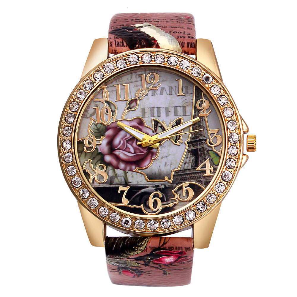 Orologio braccialetto rosa