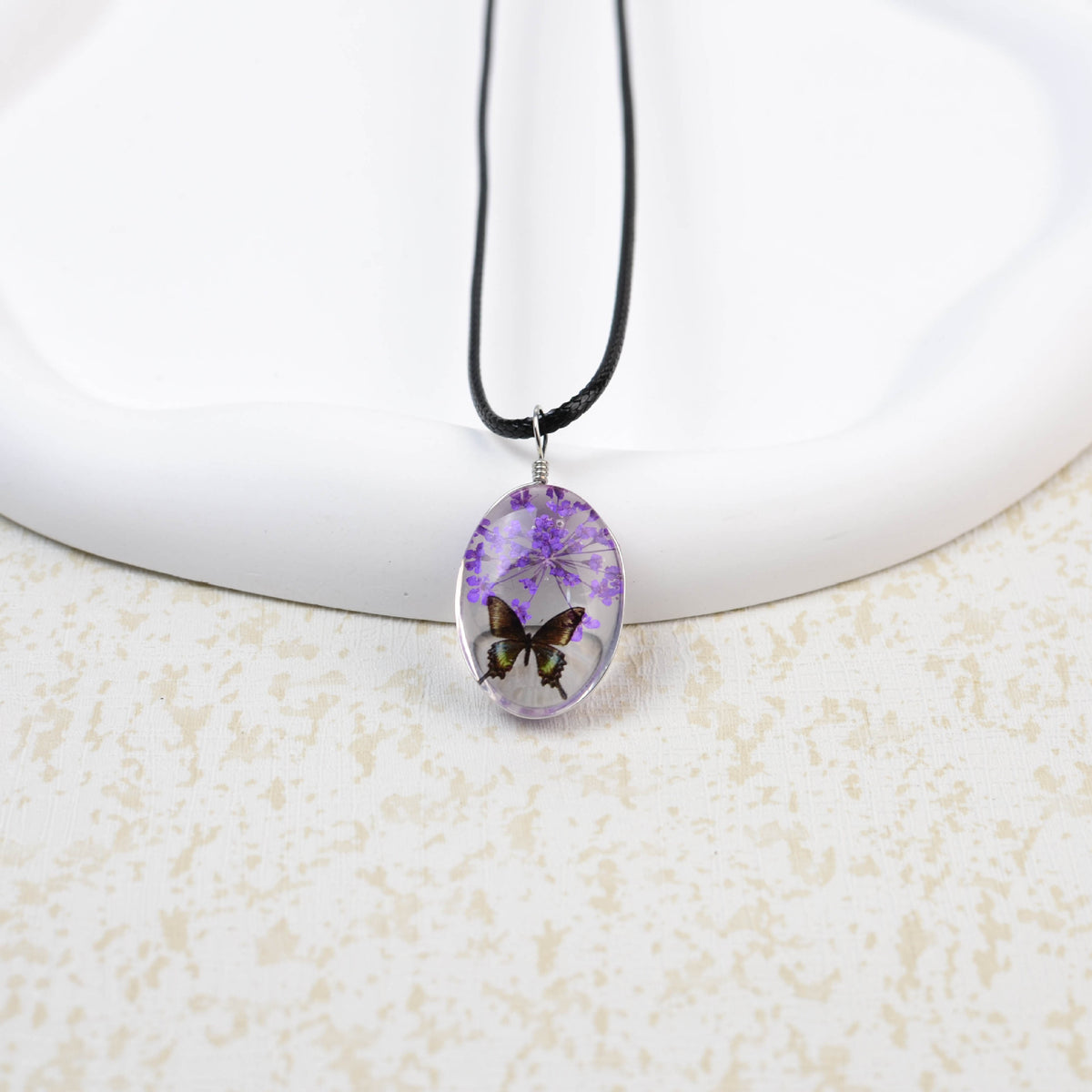 Collana Farfalla e Fiore