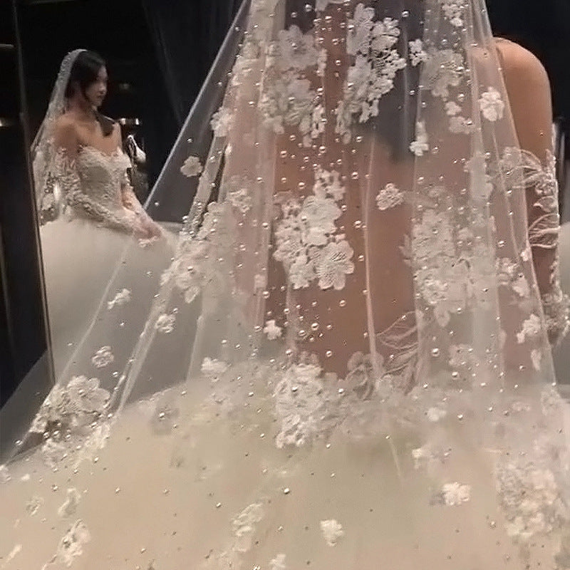 Diadema perle e strass