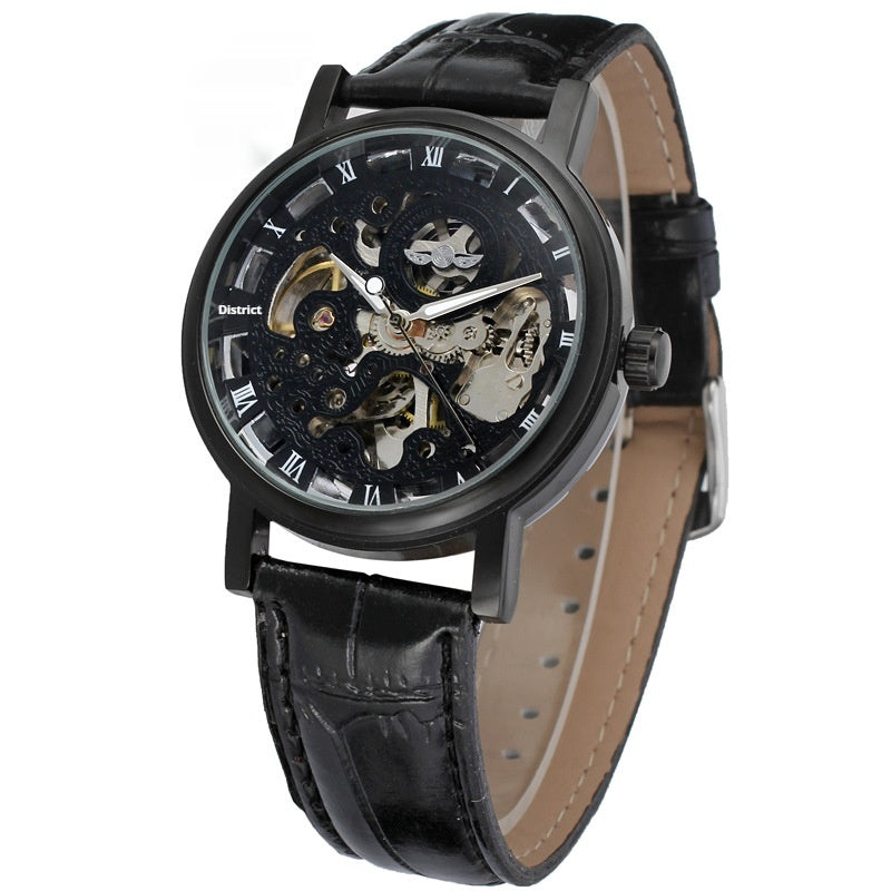 Orologio meccanico movimento visibile