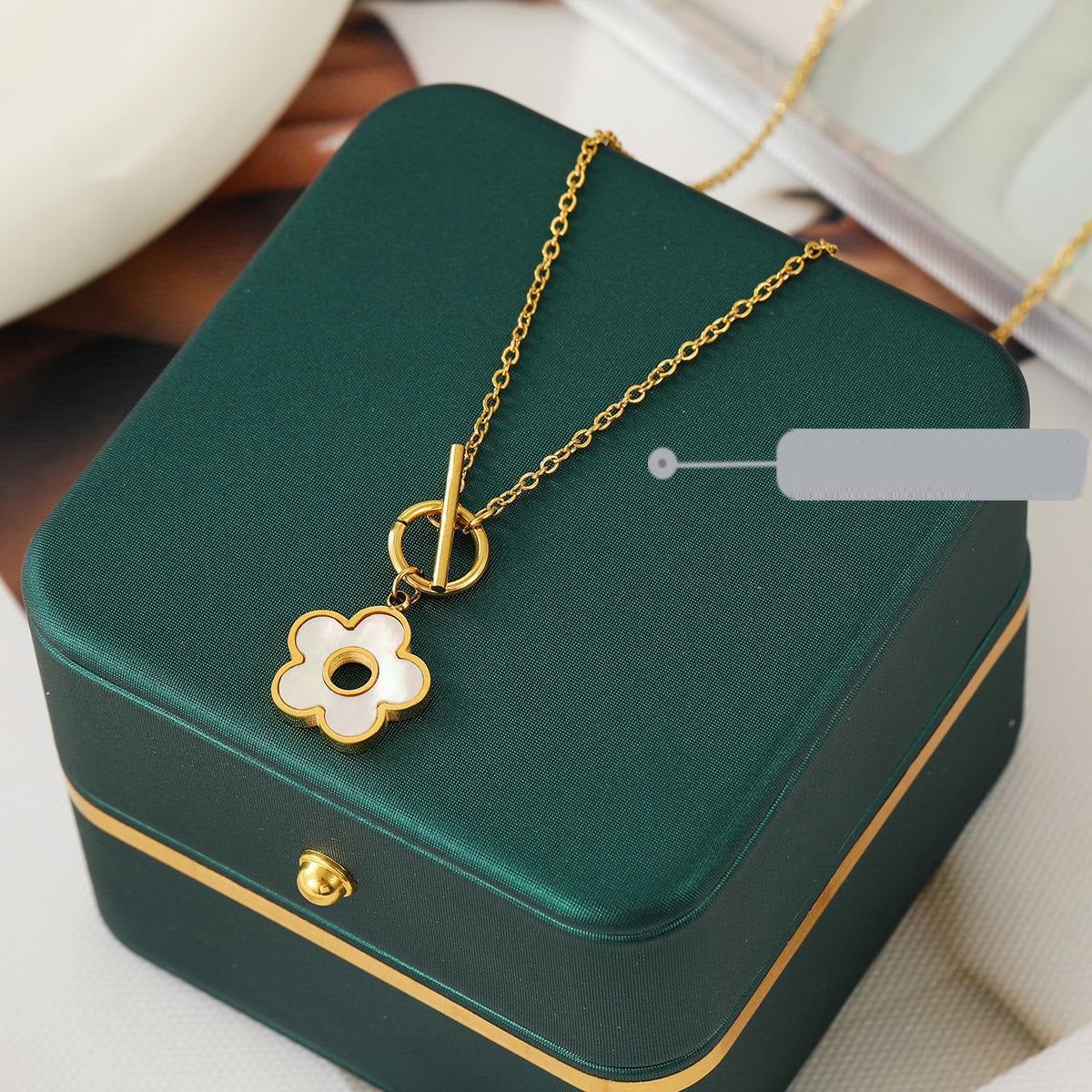 Collana acciaio titanio robusta