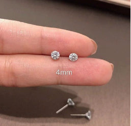 Orecchini sfera zircone