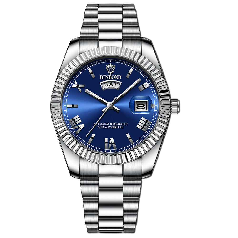 Orologio blu di coppia