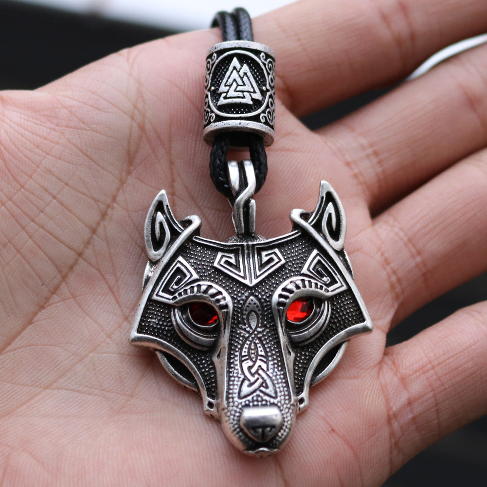 Collana rune vichinghe nodo triangolare