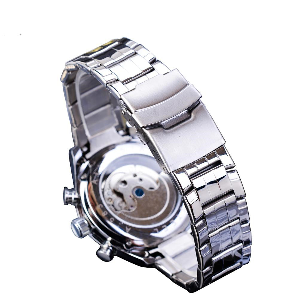 Orologio meccanico automatico volano multifunzione