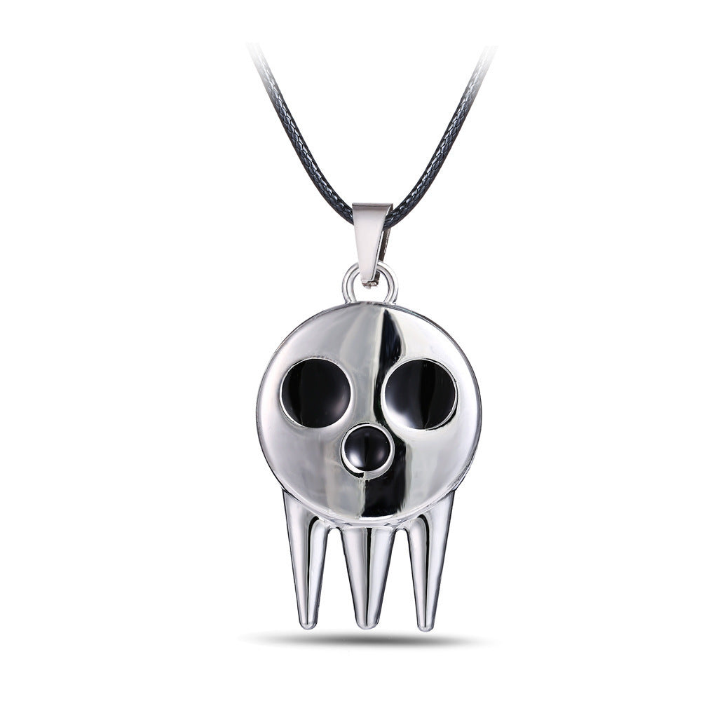Collana cordino pelle gialla