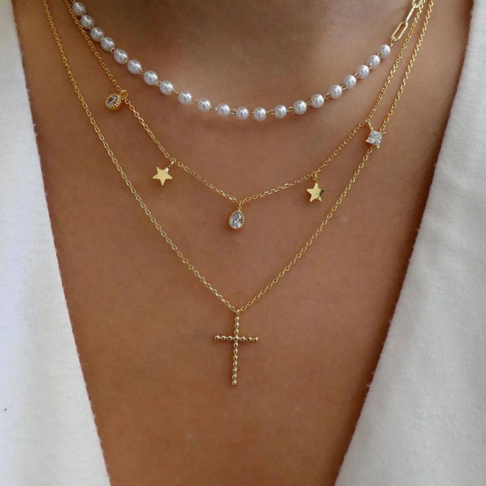 Collana oro vintage donna