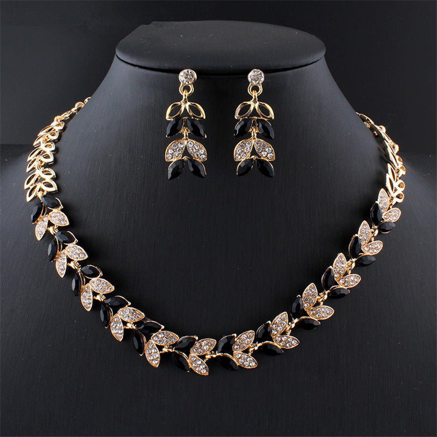 Collana onda metallo