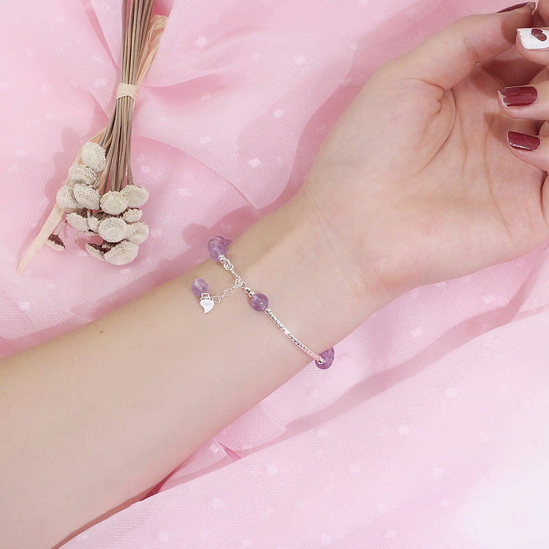 Bracciale ametista lavanda