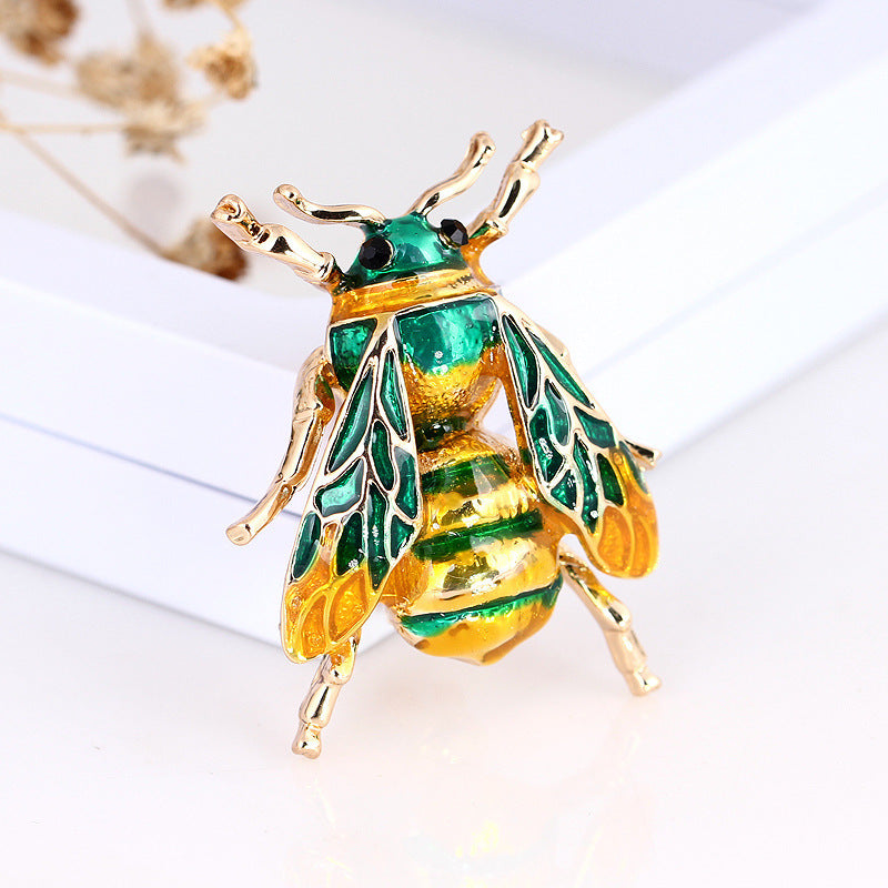 Spilla ape goccia olio