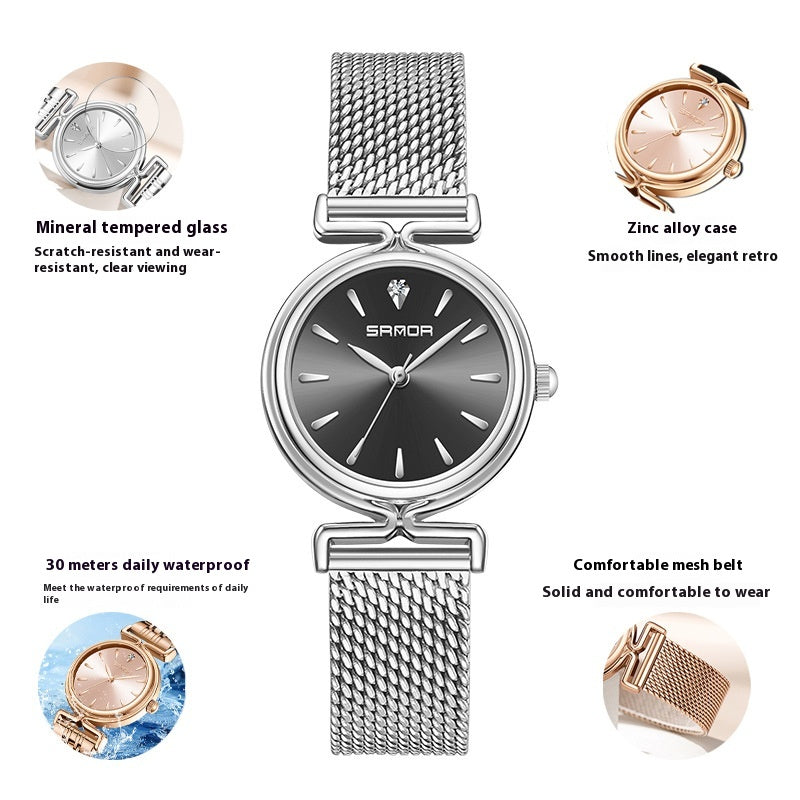 Orologio donna maglia retrò