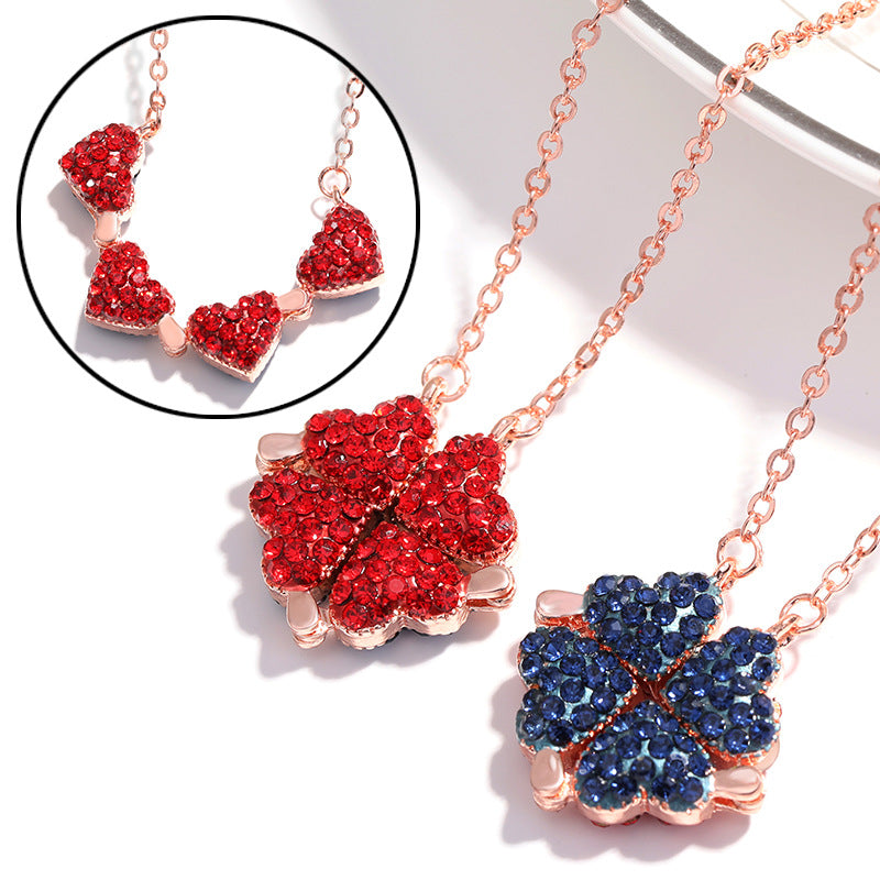 Collana con ciondolo pieghevole