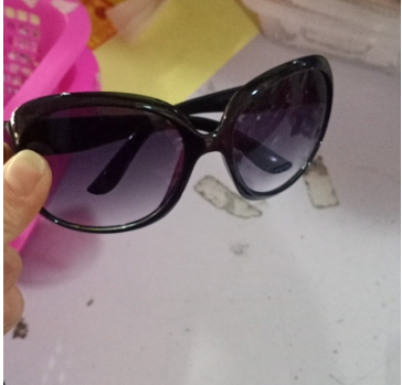 Occhiali da sole oversize quadrati