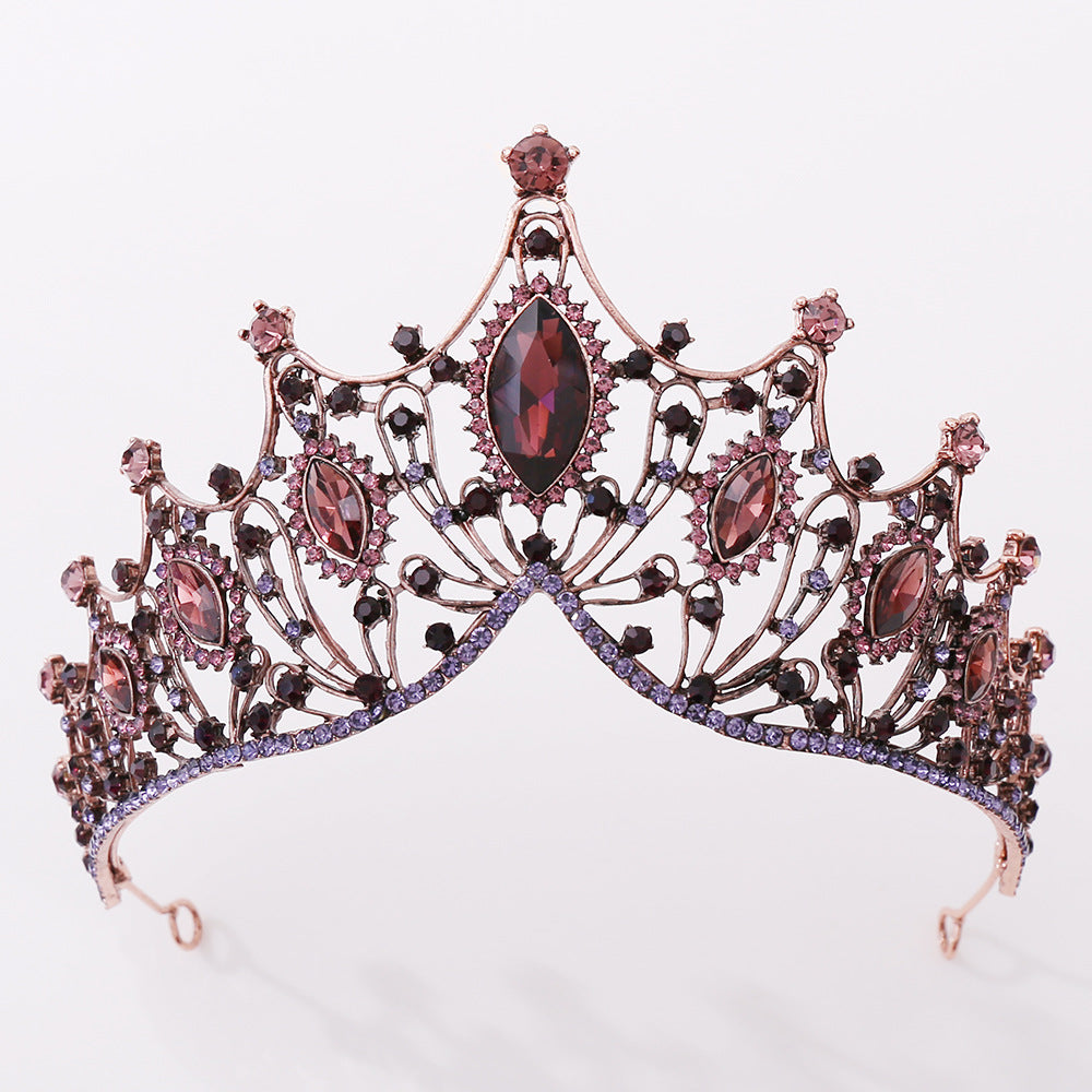 Tiara barocca nera