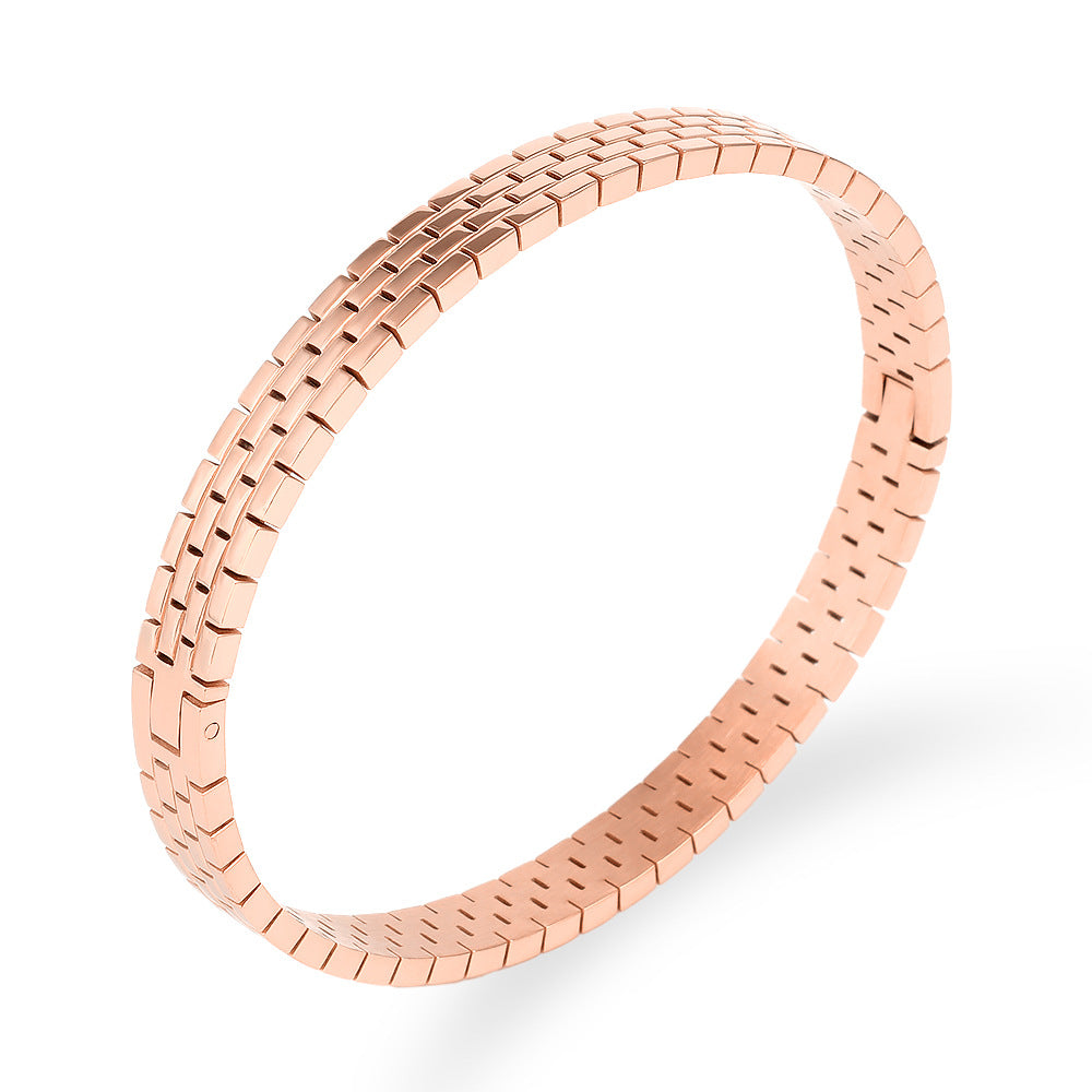 Bracciale con design cinturino