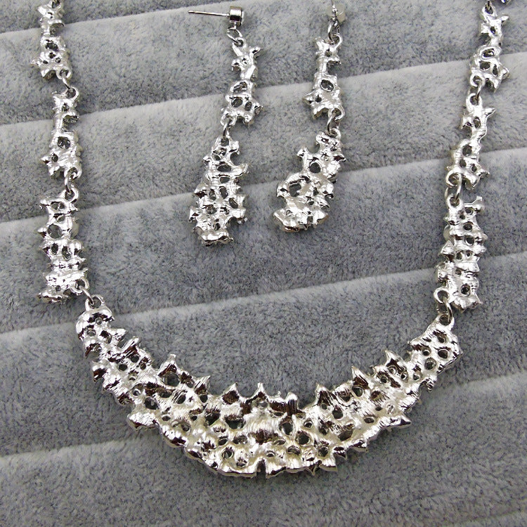 Set orecchini e collana goccia