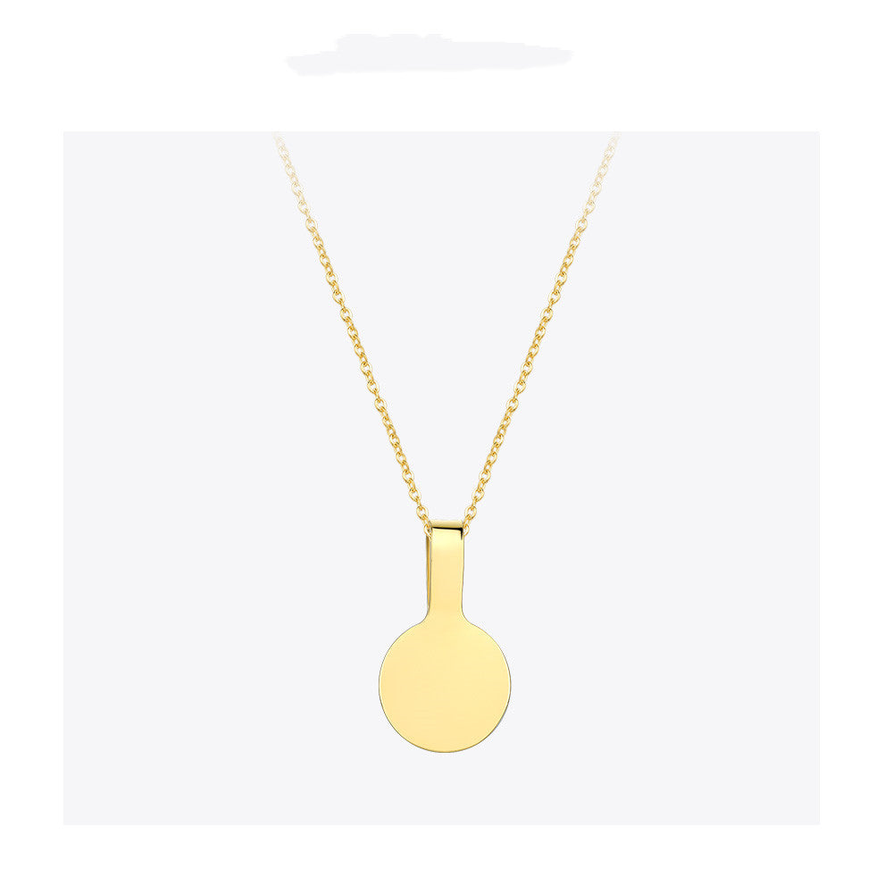 Collana pendente specchio