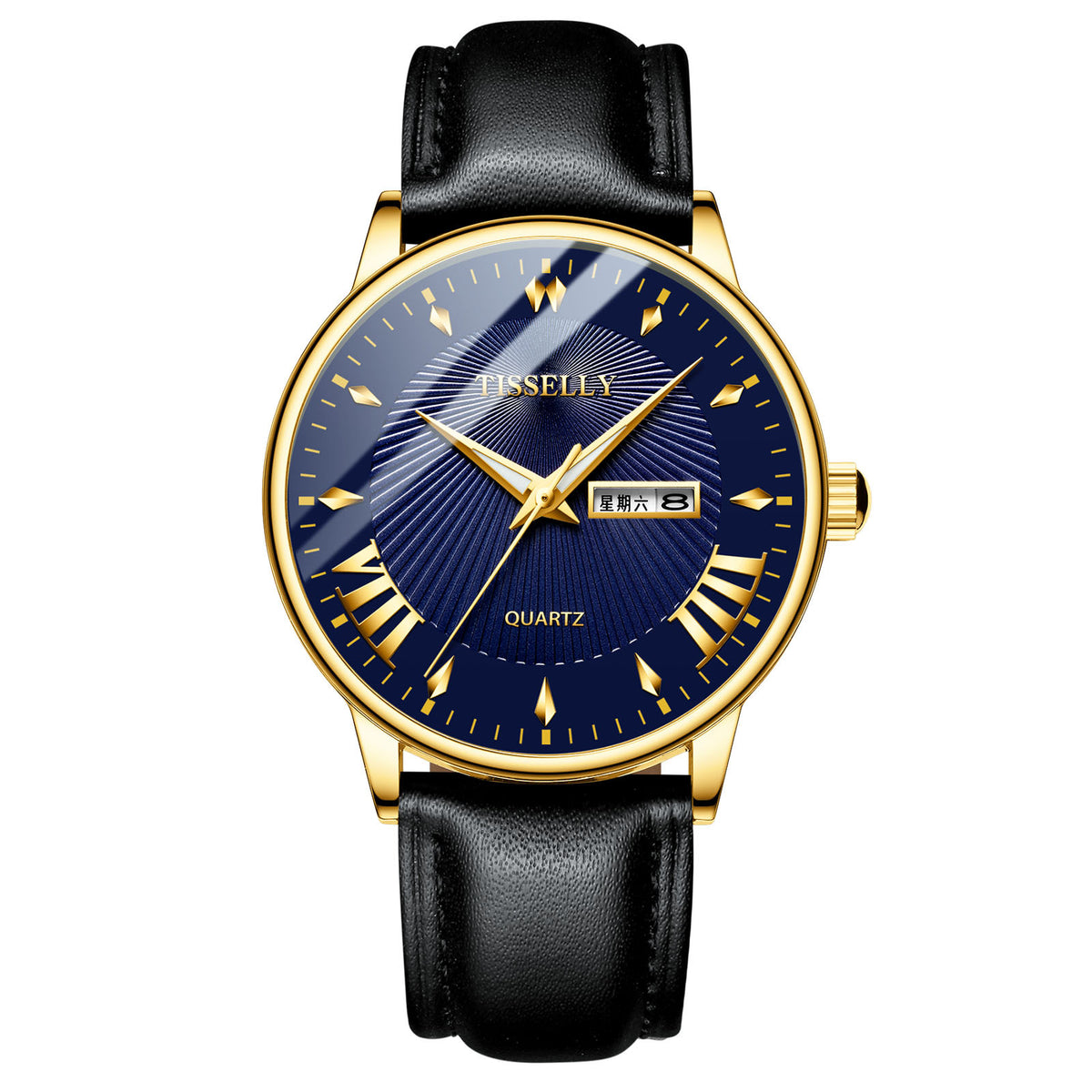 Orologio uomo business impermeabile al quarzo